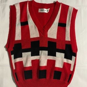 Vintage Fire Islander Petites Sleeveless Sweater Vest